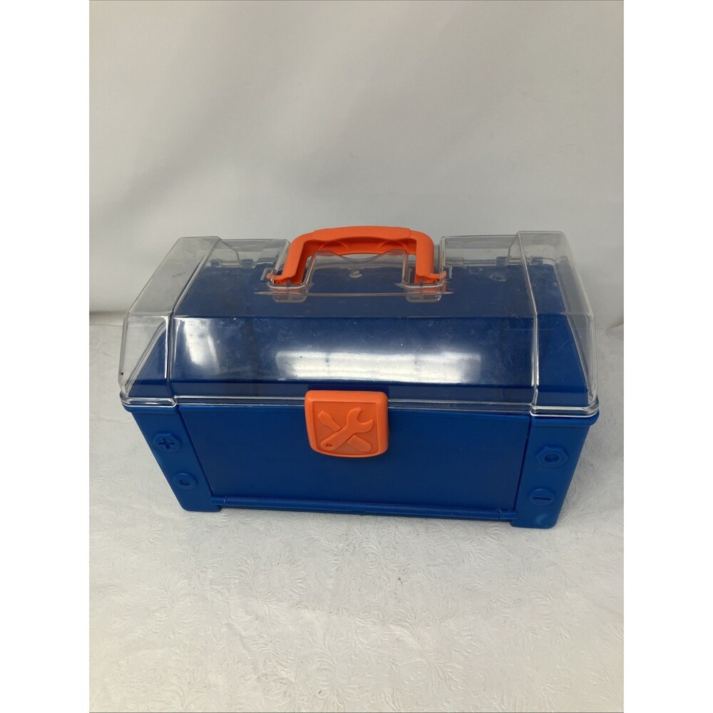 Toy Battat Tool Box Busy Builder Play EMPTY / Tools Not Included